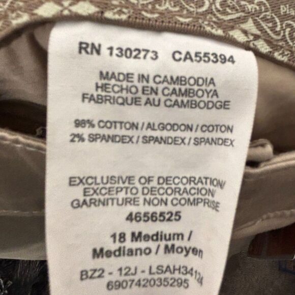 Lee Platinum Label No Gap Waistband Wide Leg Trouser, Size 18M - Picture 7 of 10